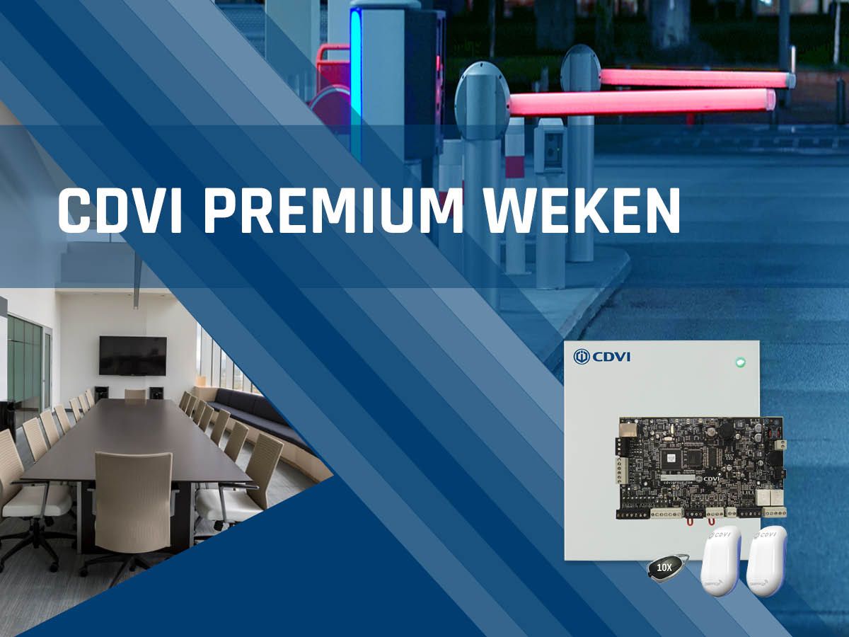 Gratis Atrium toegangscontrolesysteem tijdens de CDVI premium weken!