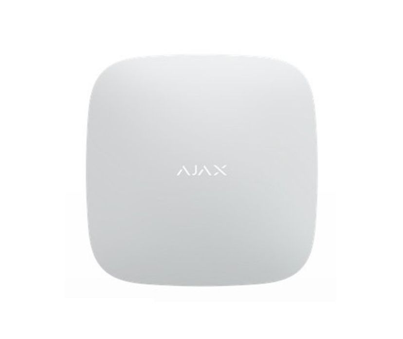 AJAX Hub, wit, met GSM en LAN communicatie