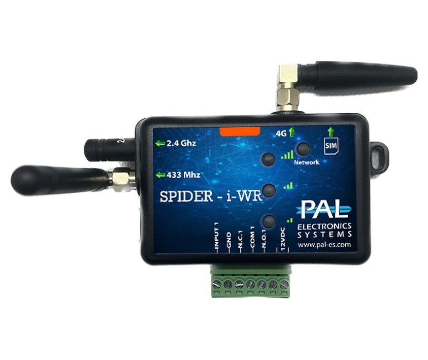GSM module PAL SPIDER BLUETOOTH met ontvanger, 1x output / 1x input
