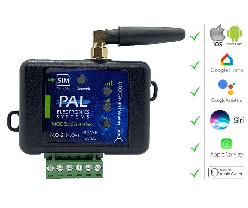 GSM module PAL 4G module, 2x output