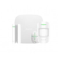 AJAX Hubkit, wit, GSM/LAN hub, PIR, deurcontact, afstandsbediening