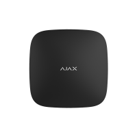 Ajax Hub 2 Plus, zwart, 4G, met 2x GSM, Wifi en LAN communicatie