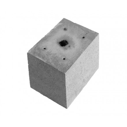 Prefab betonsokkel voor slagboom EVA.5, LIMIT4 en DIVA.3