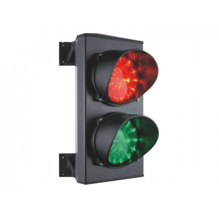 Verkeerslicht 24V groen-rood met LED