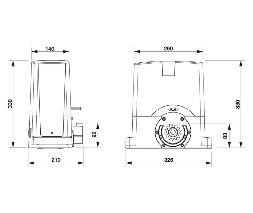 Technische tekening BULL624