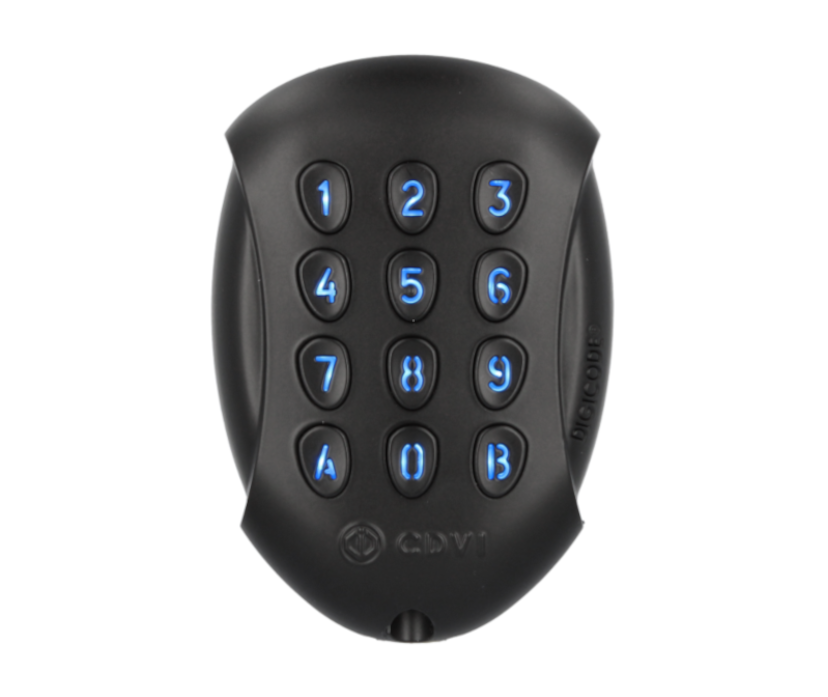 Codepaneel GALEOW met wiegand uitgang zwart Codepaneel GALEOW met wiegand uitgang zwart