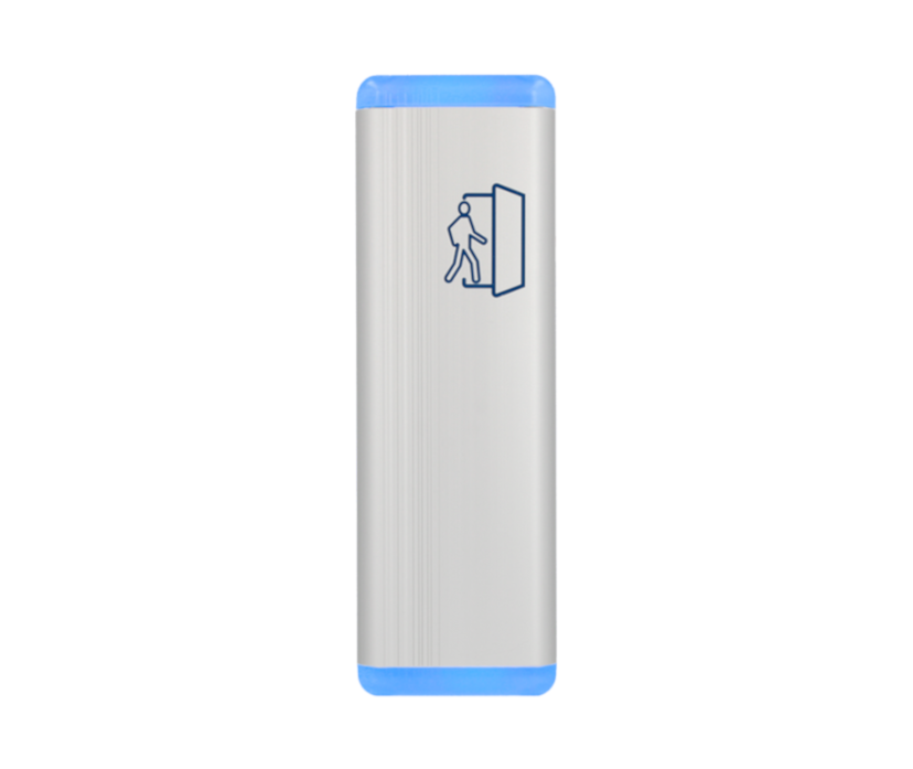 Elleboogknop met 2 microschakelaars en LED-verlichting PB2LED