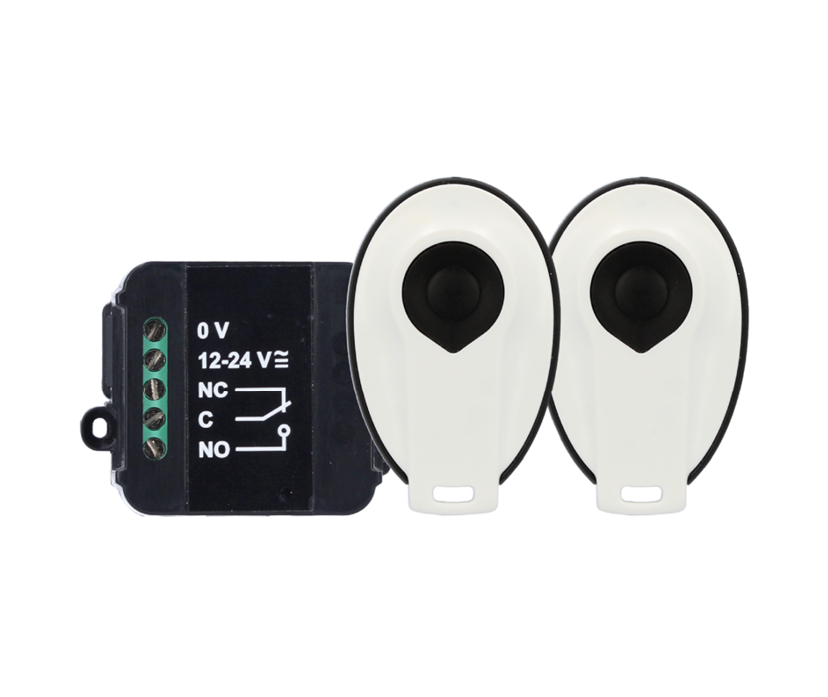 Cube Kit - cubepower ontvanger met S1 handzenders van CDVI Cube Kit - cubepower ontvanger met S1 handzenders van CDVI