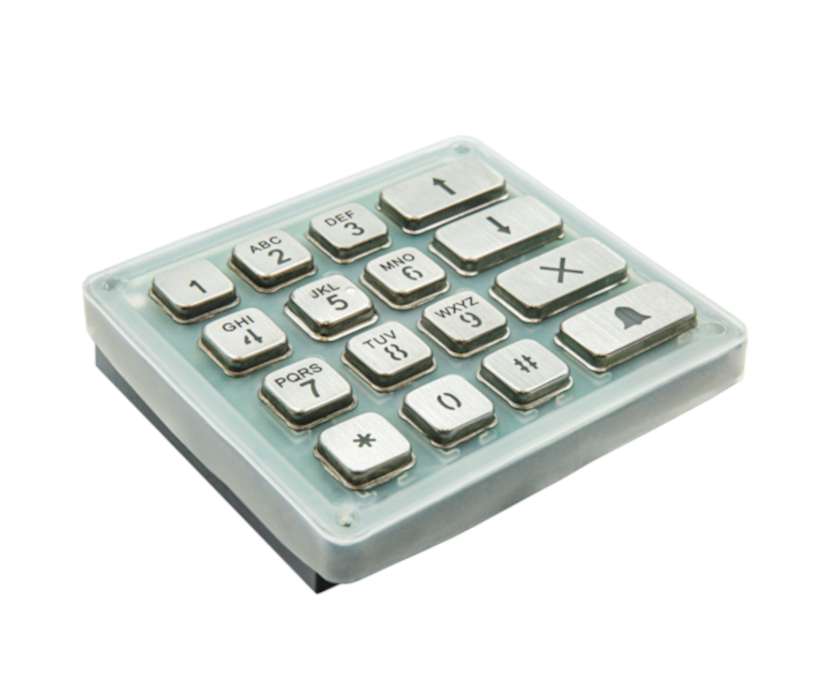 DoorBird codepaneel 16 RVS toetsen