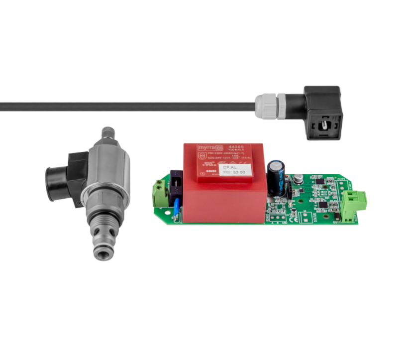 Kit voor automatisch dalen SPARTACUS bij stroomuitval 24V Kit voor automatisch dalen SPARTACUS bij stroomuitval 24V