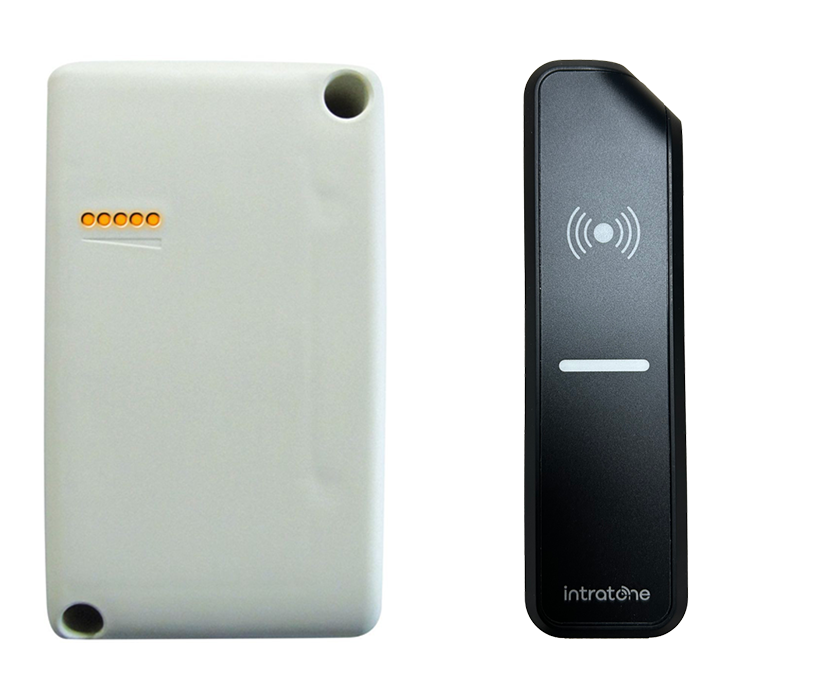 Intratone GSM ontvanger met SLIM proximity lezer Intratone GSM ontvanger met SLIM proximity lezer