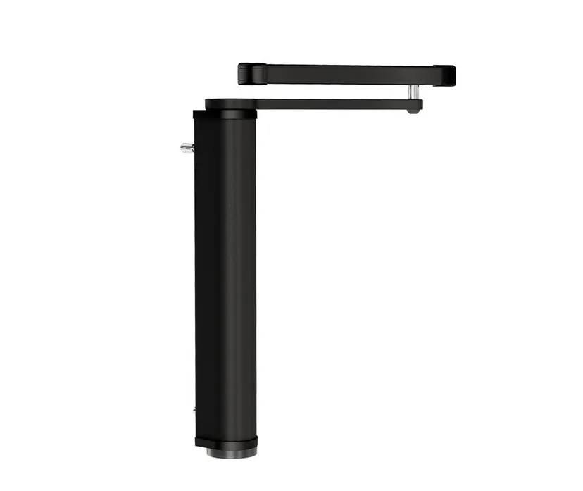 Locinox poortsluiter VENUS met schuifarm - zwart