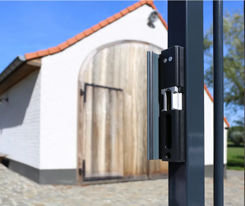 Locinox MODULEC-SA-E-9005 slotvanger elektrische sluitplaat op poort