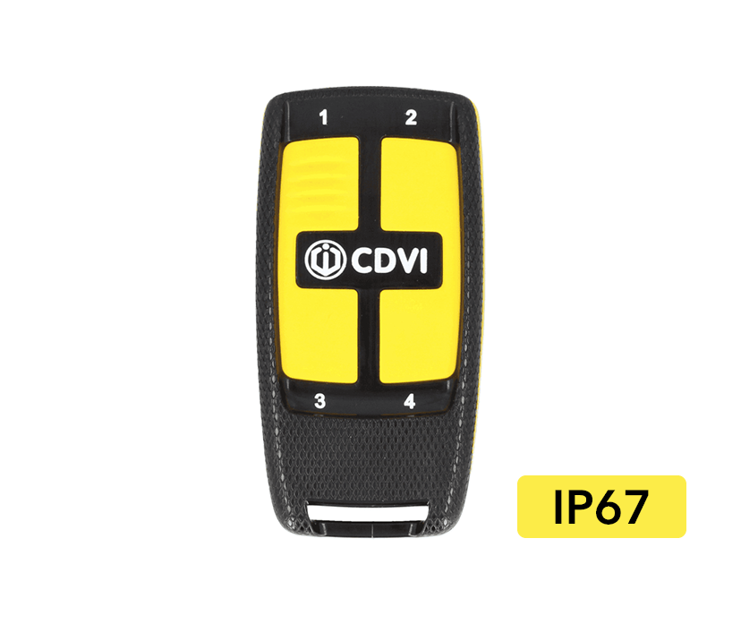 waterdichte handzender CDVI