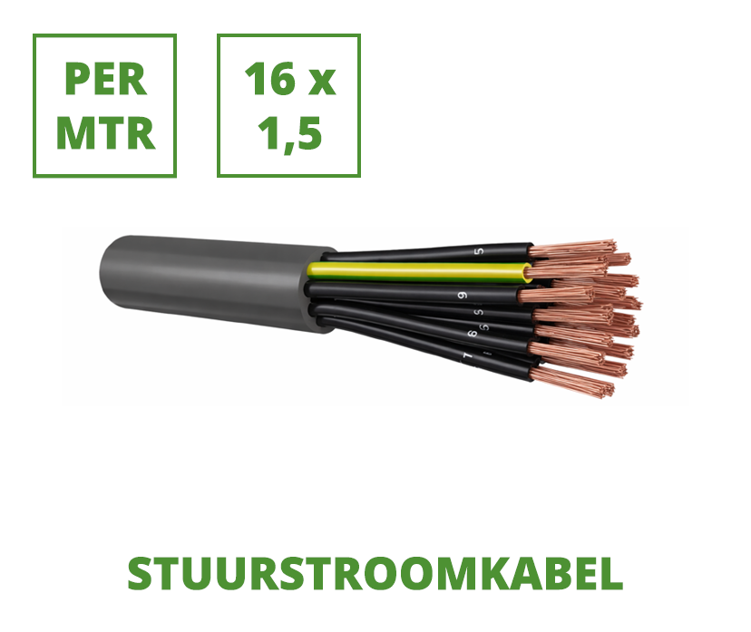Verkeerspaal kabel GL.CABLE 16x1,5 