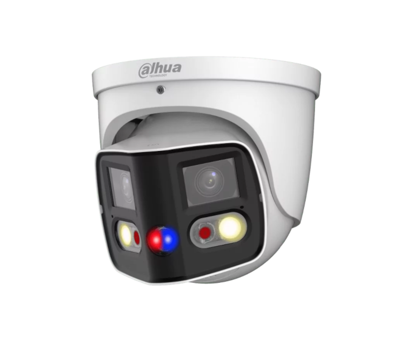 IP IR Dual-Lens Splicing TiOC2.0 camera wit, 4 MP, lens 2.8 mm