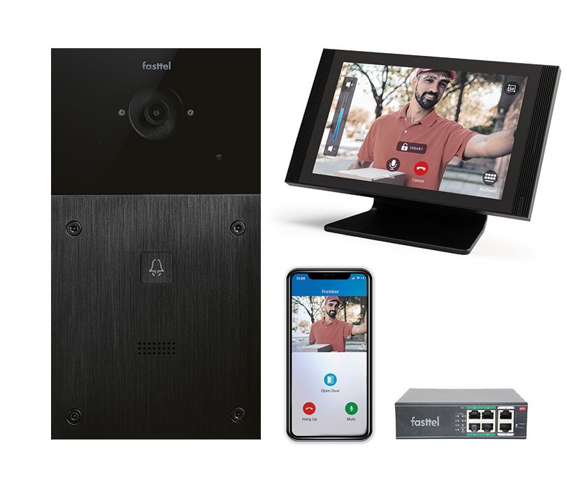 Fasttel intercomset IP