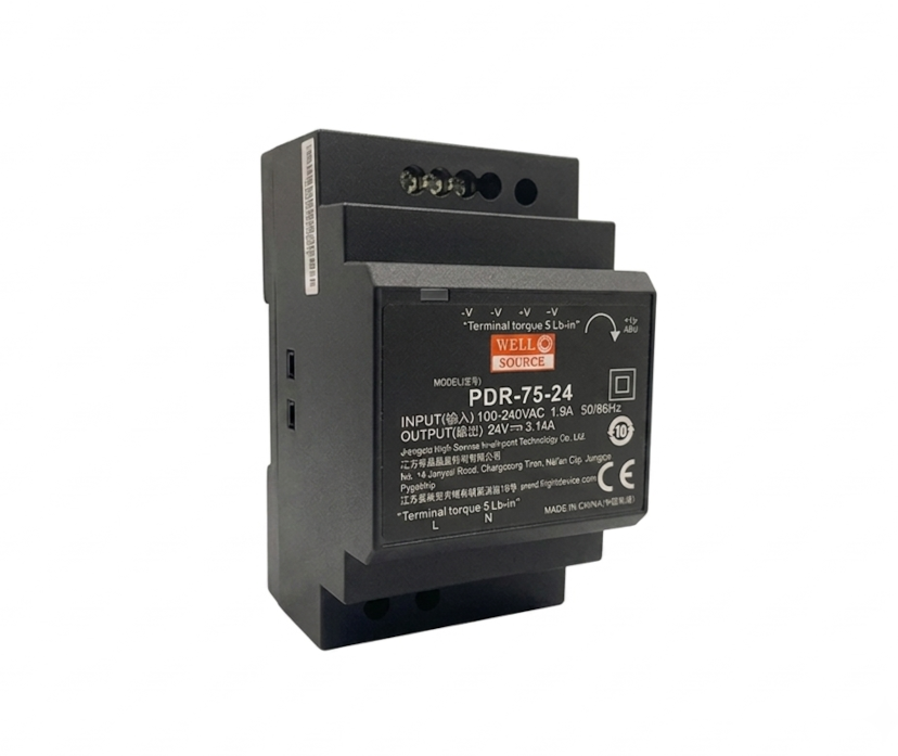 Voeding DNAKE DIN-rail 75W 24VDC Voeding DNAKE DIN-rail 75W 24VDC