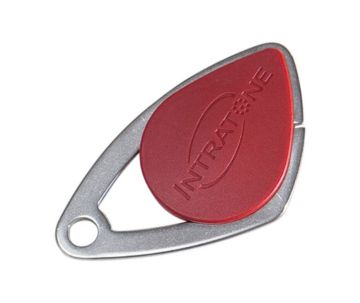 Intratone proximitybadge RVS rood