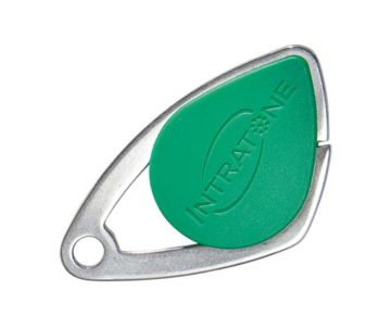 Intratone proximitybadge RVS groen