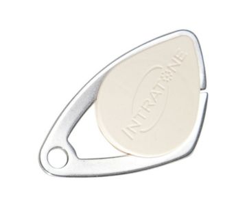 Intratone proximitybadge RVS wit