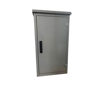 CAM meterkast RVS RAL 7037 - klein
