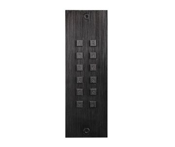 Fasttel codepaneel inbouw zwart FTB23KF