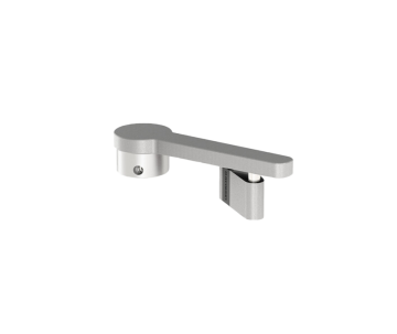 Compacte arm voor VENUS poortsluiter - zilver