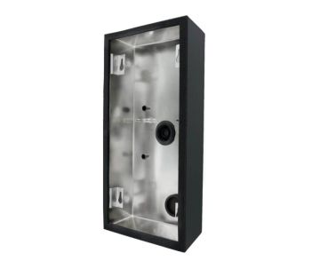 DoorBird opbouwbehuizing RVS RAL7016 voor IP videofoon D2101V