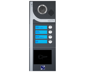 Video intercom GSM DINA 4 beldrukkers, incl. 4G-IP module