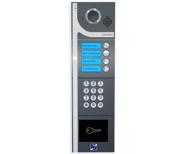 Video intercom GSM DINA 4 beldrukkers, codepaneel,  incl. 4G-IP module
