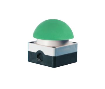 Paddestoel drukknop groen