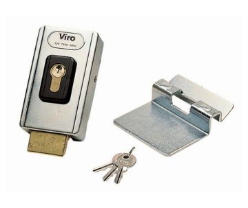 DU.V96 horizontaal/verticaal slot inclusief slotplaat, 12 Vac