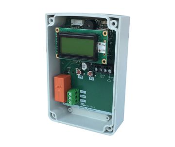 Erone ontvanger  met display 1 kanaals 24V met 1 relais 16 A