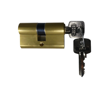 Europrofielcilinder met twee sleutels voor SB.DUIT.K ontgrendelingsarm