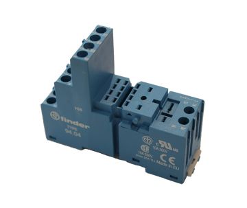 FIN 55 relaisvoet blauw 14 pins