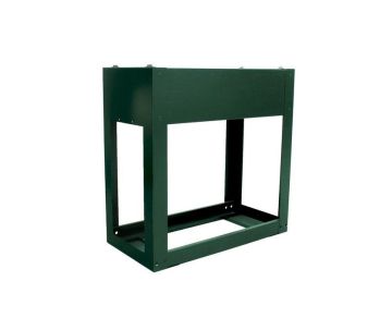 Gasmeterkastfundatie voor 400600 RVS RAL6009