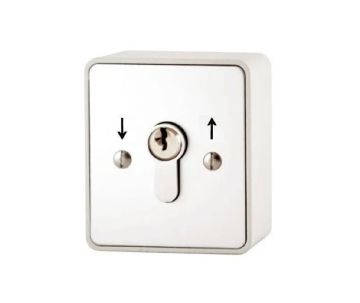 Sleutelschakelaar Orion eurocilinder opbouw 2 contacten