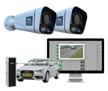 Set kentekenherkenning PAL met GSM module