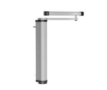 Locinox poortsluiter VENUS met schuifarm - zilver