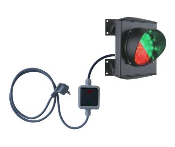 Verkeerslicht Plug & Play TWIN color met schakelaar