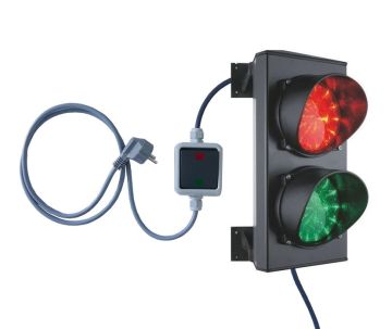 Verkeerslicht Plug & Play met schakelaar