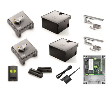 Poortopener kit DU.350N ondergronds 230V