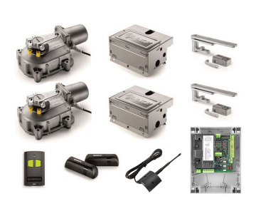 Poortopener kit DU.IT14NV ondergronds RVS 230V (11 sec)