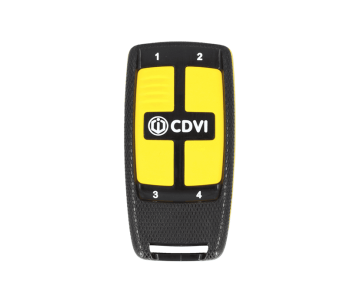 Handzender CDVI robuust 4-kanaals S10TR2641E4