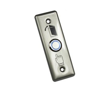RVS drukknop inbouw met verlichting