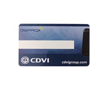 Mifare schaduwkaart CDVI 13,56 Mhz ISO, 0,8 mm dik