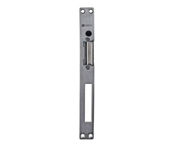 Waterdichte sluitplaat IP65, houdkracht 400 kg, 12V, DIN Links