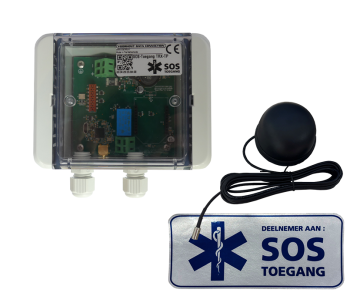 SOS Toegang module 2.0 incl. antenne en sticker