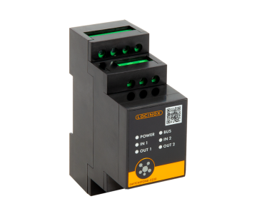 Locinox 2-kanaals relais module SWITCHSTONE